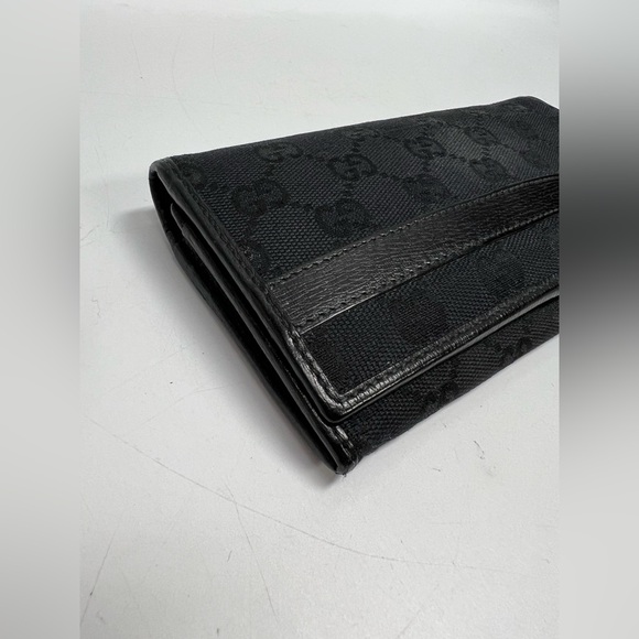 Gucci Black wishbone long Wallet - Picture 3 of 8